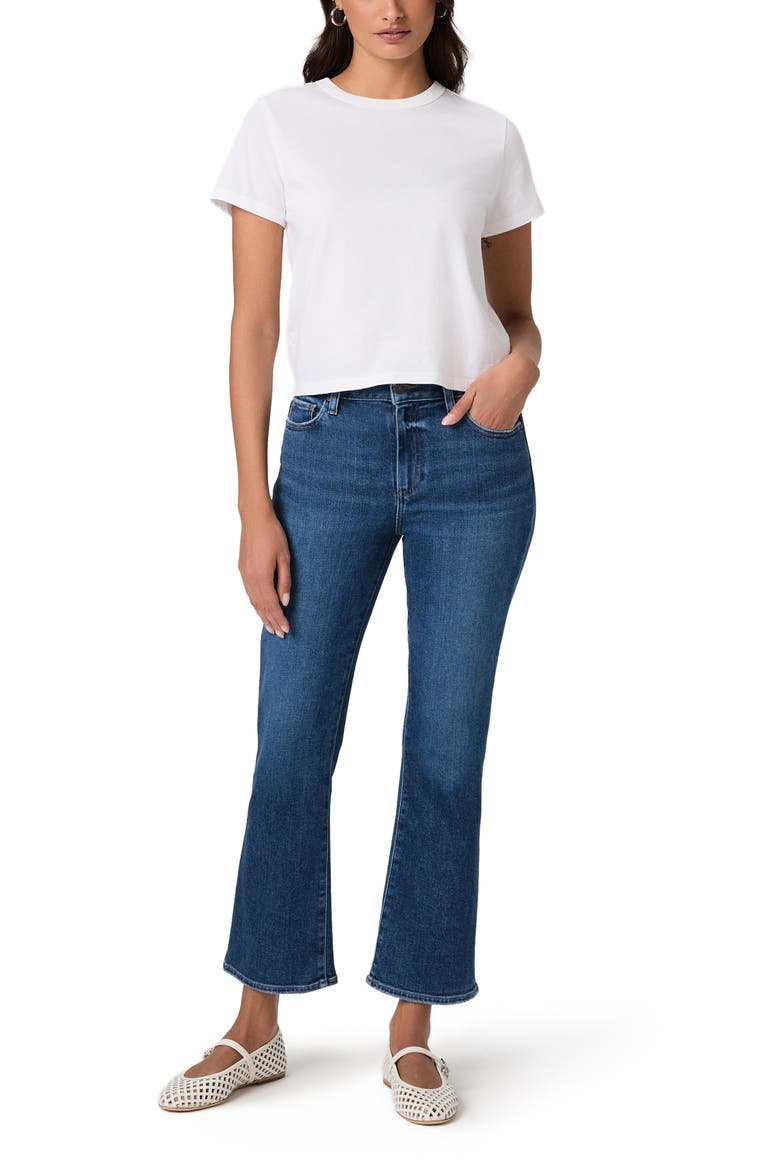 Mason Mid Rise Crop Bootcut Jeans, Alternate, color, TOULOUSE