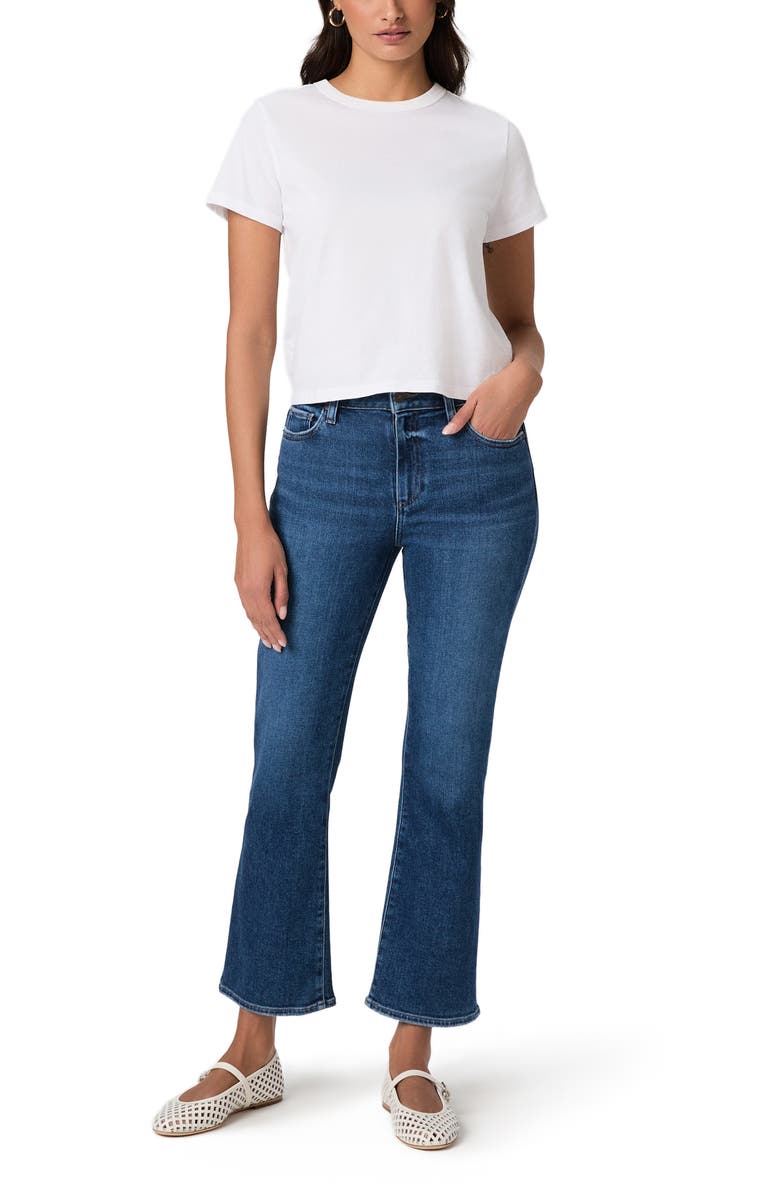 PAIGE Mason Mid Rise Crop Bootcut Jeans, Alternate, color, Toulouse
