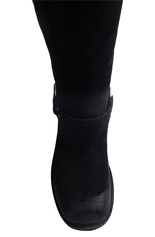 Candies Candie's Knee High Platform Boot In Black