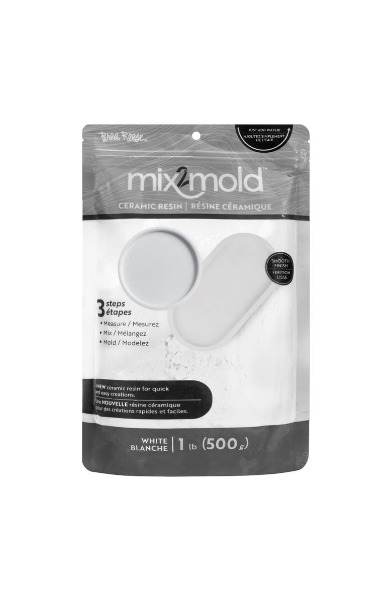 Brea Reese Mix2Mold Ceramic Resin White Powder 1Lb Bag, Main, color, Multicolored