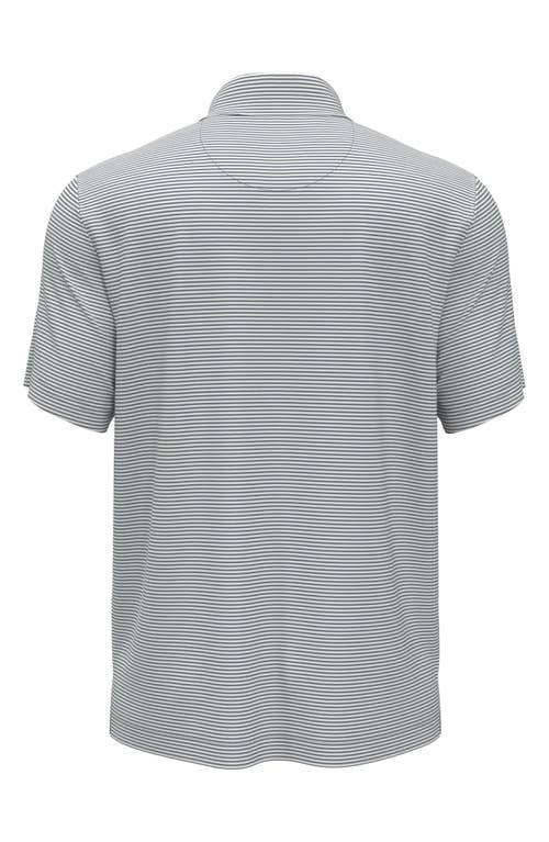 Jack Nicklaus Stripe Golf Polo In Green