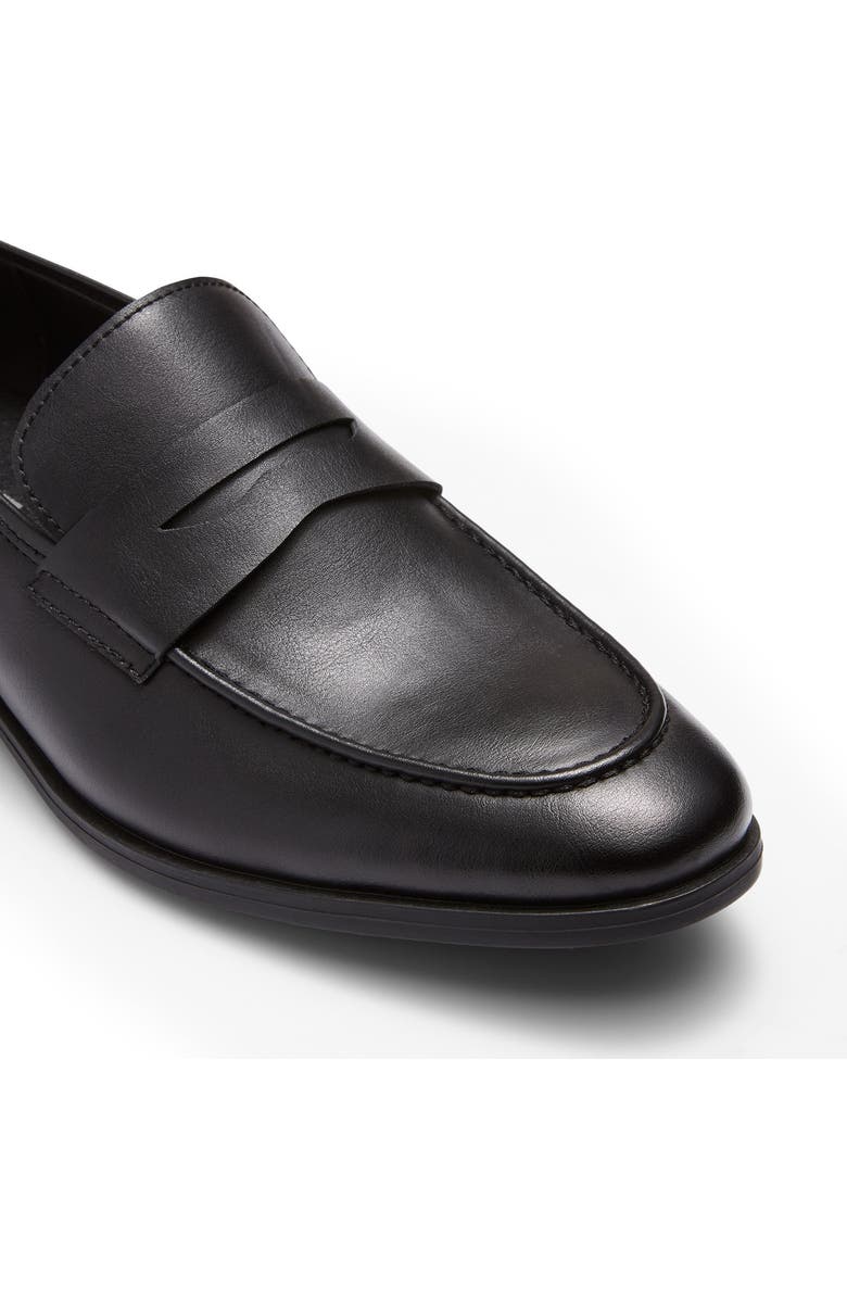 Uncut Spargo Loafer, Alternate, color, Black Pu