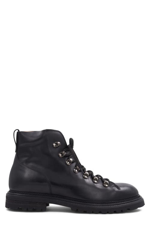 Aquatalia Denali Water Resistant Lace-up Boot In Black