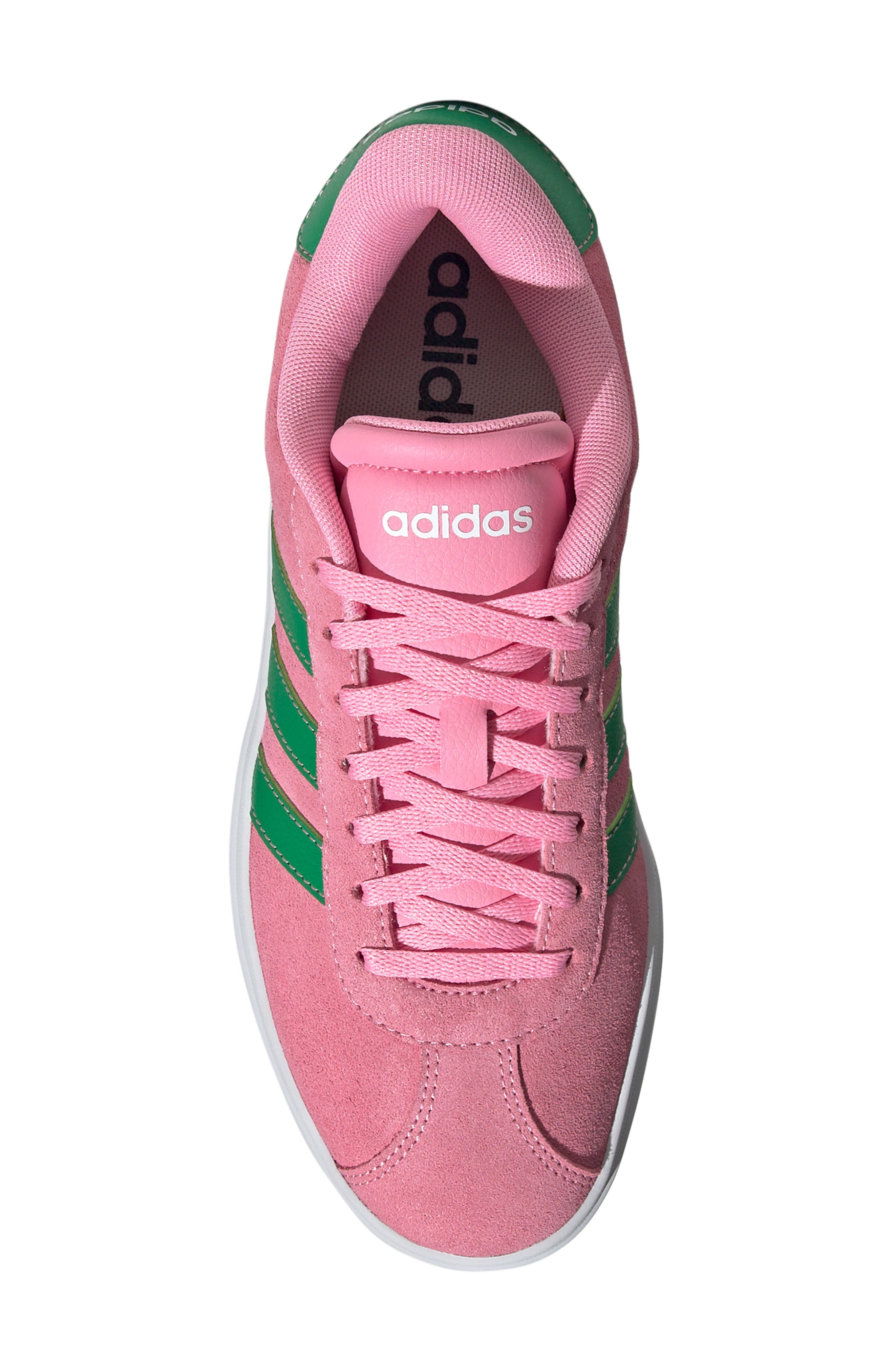 VL Court Bold Platform Sneaker, Alternate, color, BLISS PINK/ GREEN/ WHITE