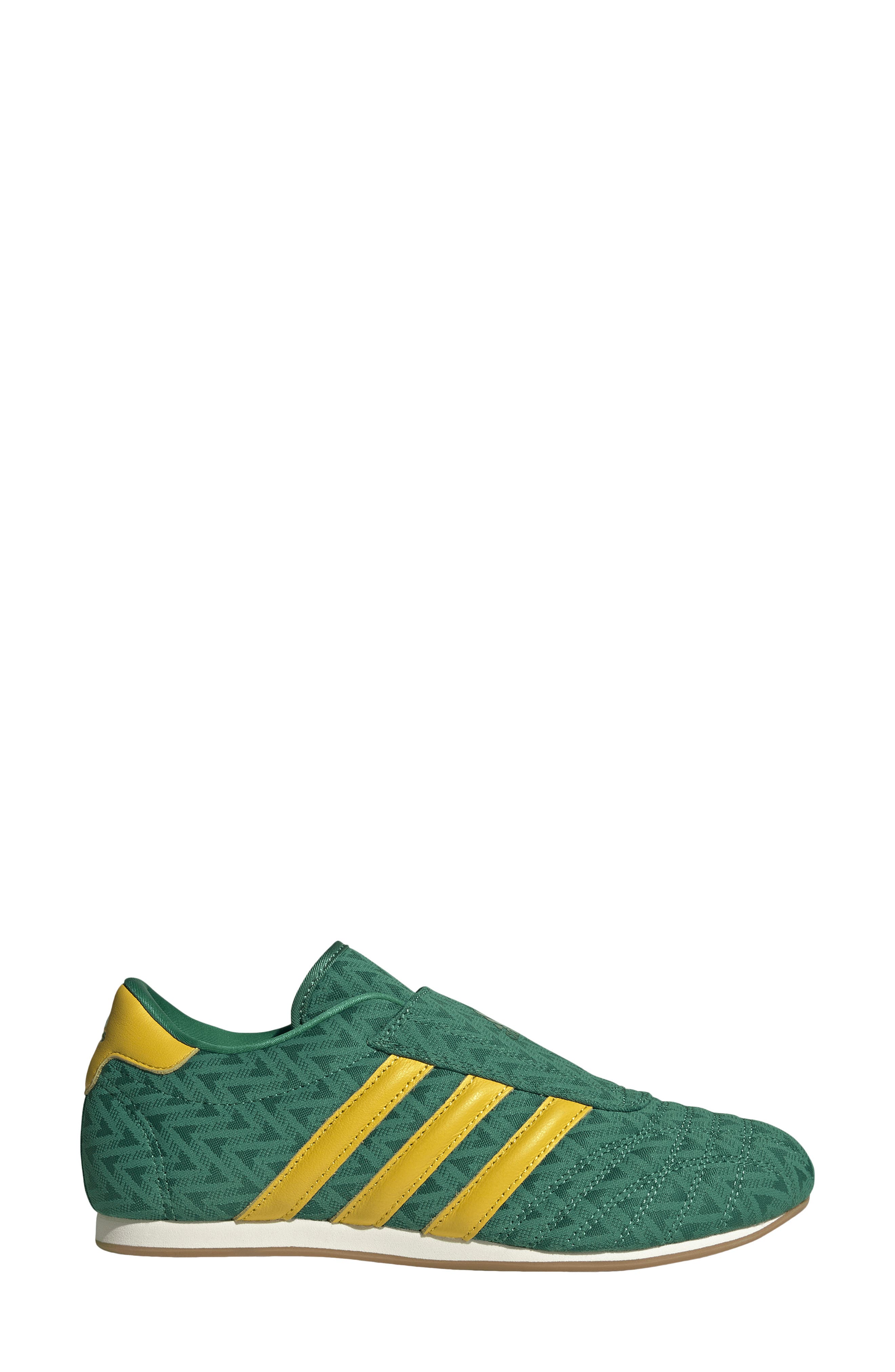 Taekwondo Shoe, Alternate, color, GREEN/ YELLOW/ OFF WHITE