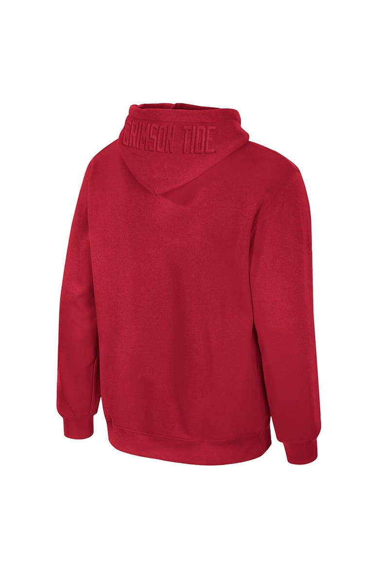 Men's Colosseum Crimson Alabama Crimson Tide New Member Hoodie, Alternate, color, Crimson