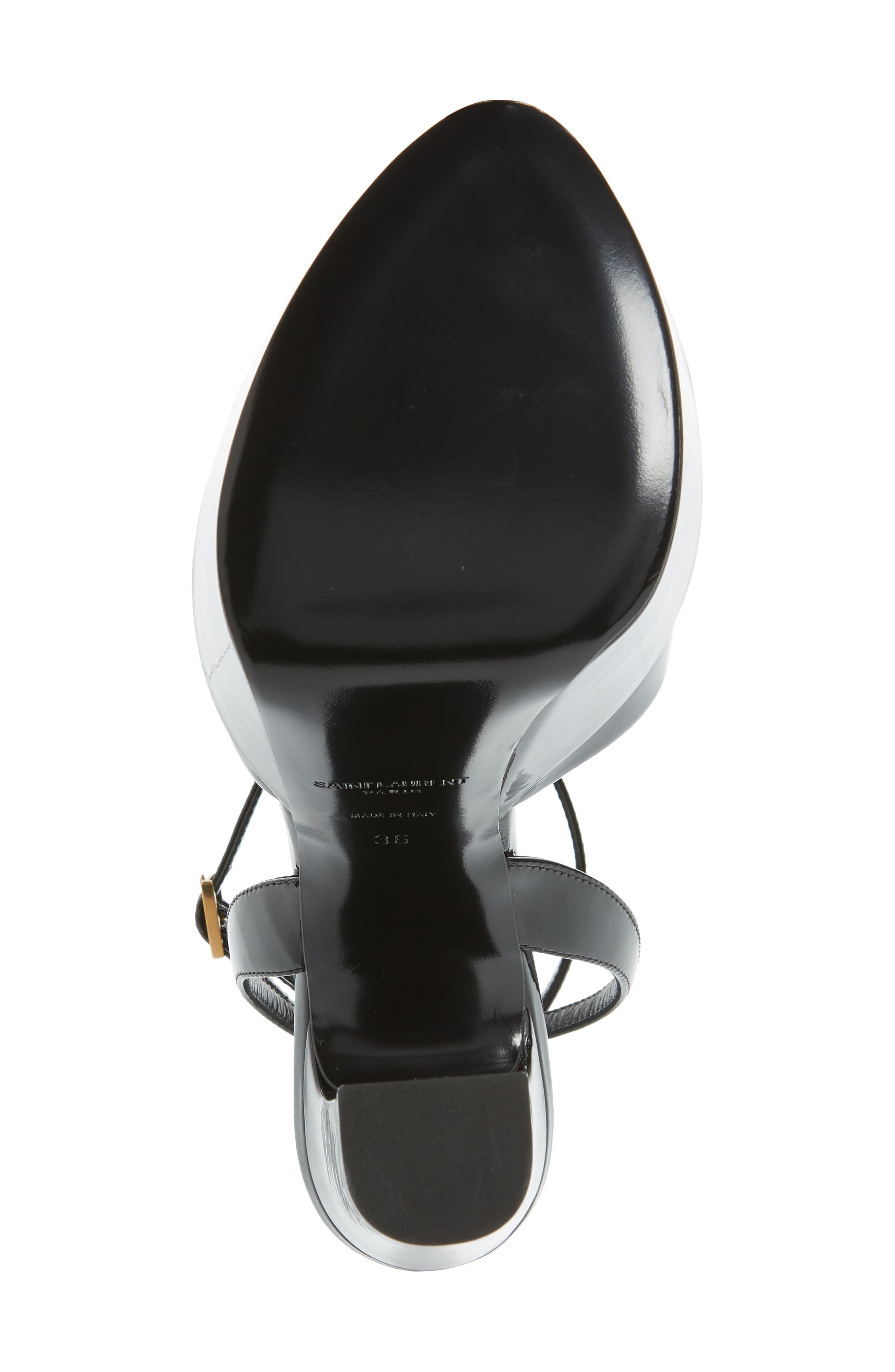 Saint Laurent Jodie Platform Sandal, Alternate, color, 