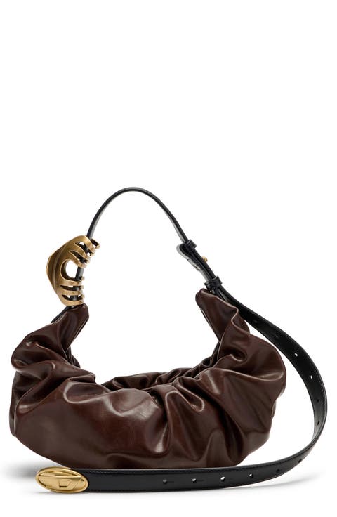 Grab-D-Small Scrunched Hobo Bag