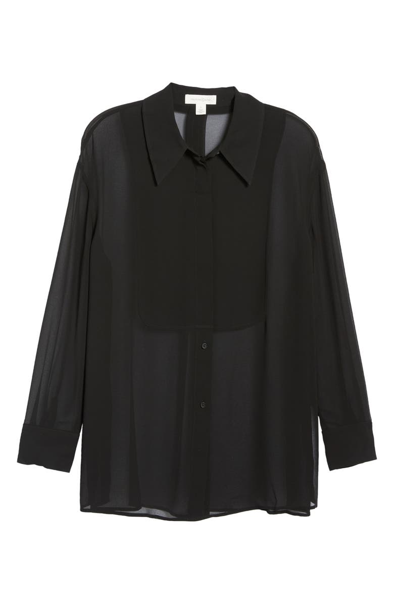 Treasure & Bond Oversize Sheer Blouse, Alternate, color, 