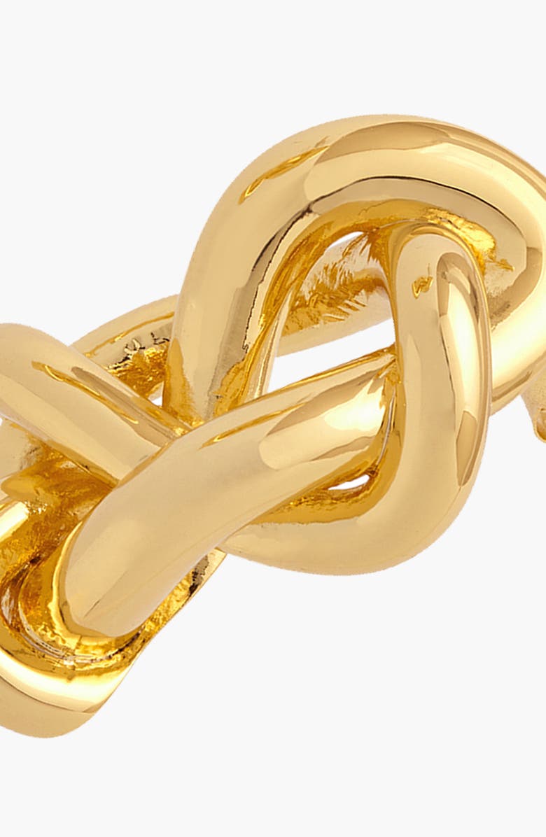 YOJ Kalno Maxi Stud Earrings in Gold, Alternate, color, Gold