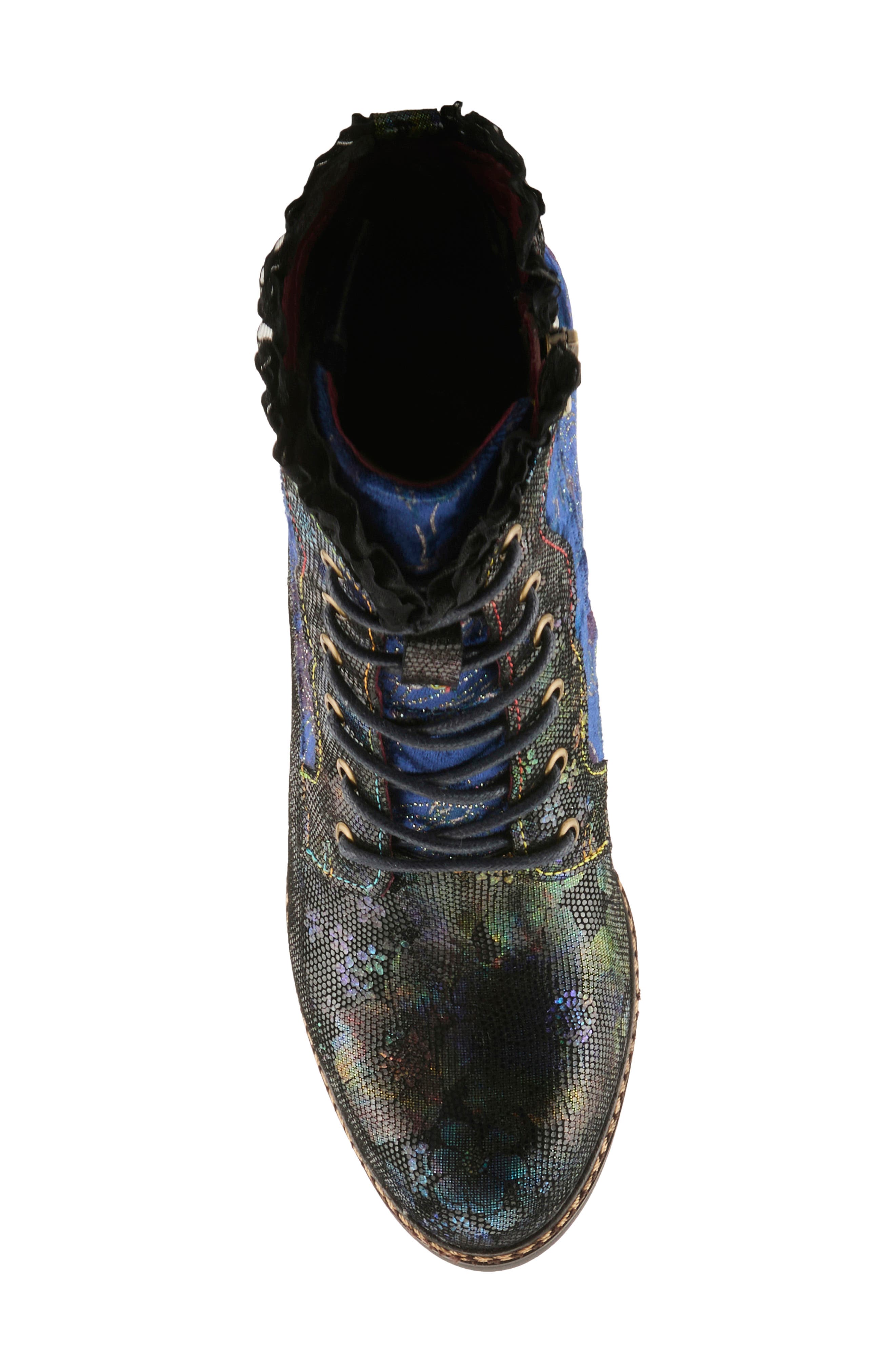 Forutaluvlo Bootie, Alternate, color, BLUE MULTI