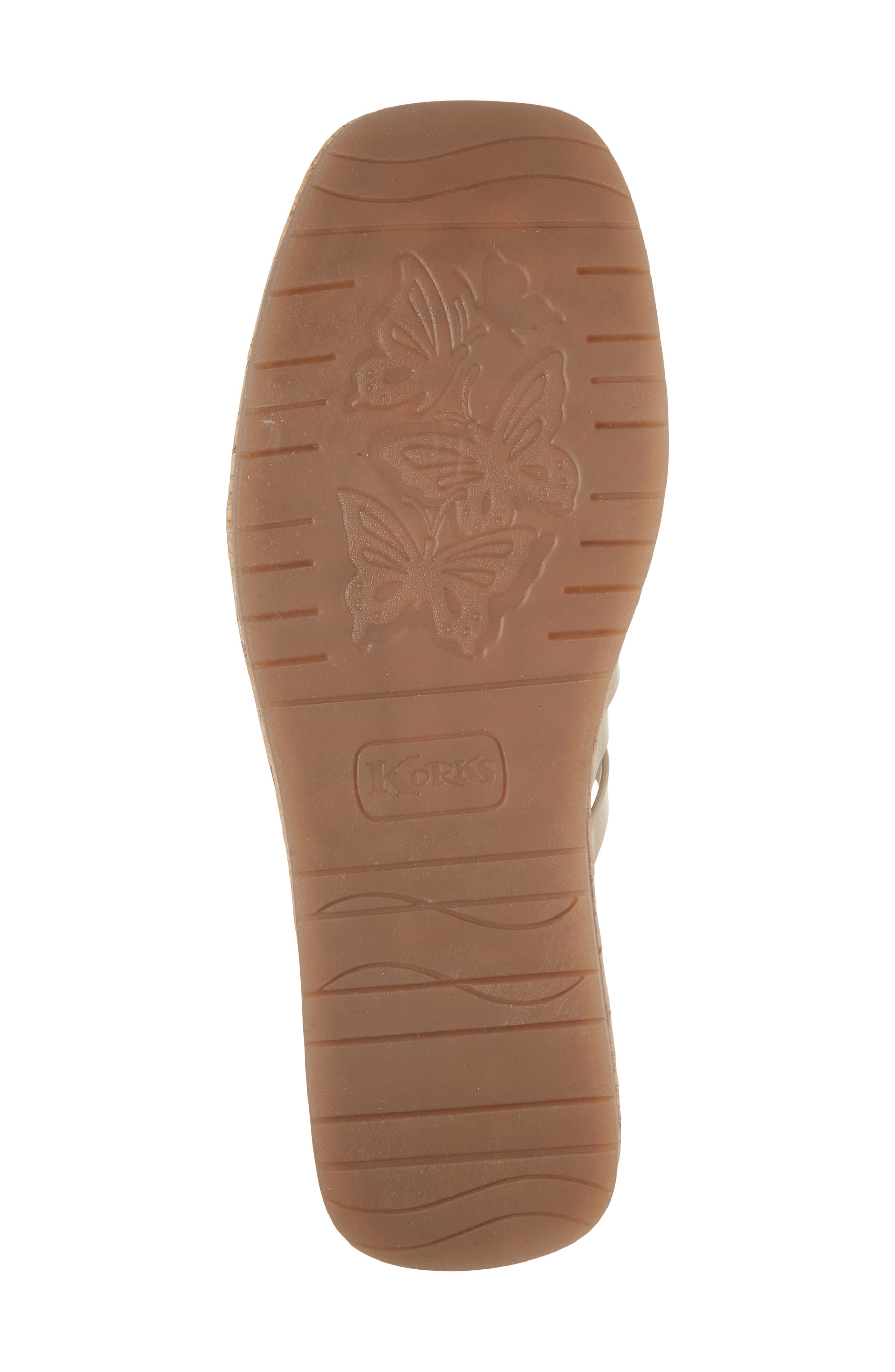KORKS Marisol Flat Sandal, Alternate, color, Cream