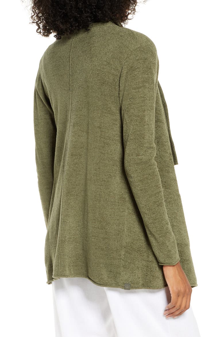 CozyChic™ Ultra Lite High/Low Cardigan, Alternate, color, OLIVE