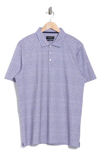 Bugatchi Abstract Print Ooohcotton® Knit Polo