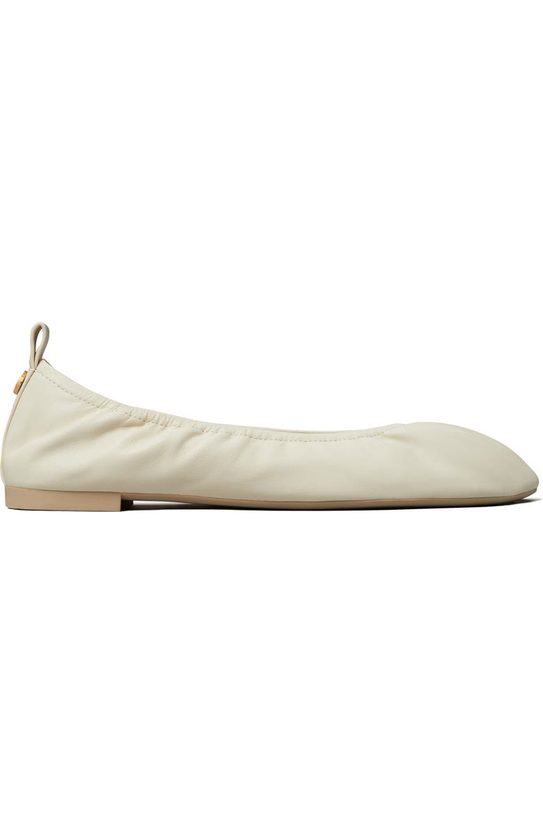 Tory Burch Eddie 2.0 Ballet Flat, Alternate, color, Light Cream