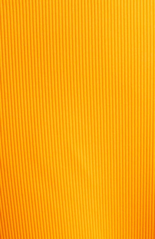 K.ngsley Naomi Halter Crossover Tie Waist Bikini Top In Orange