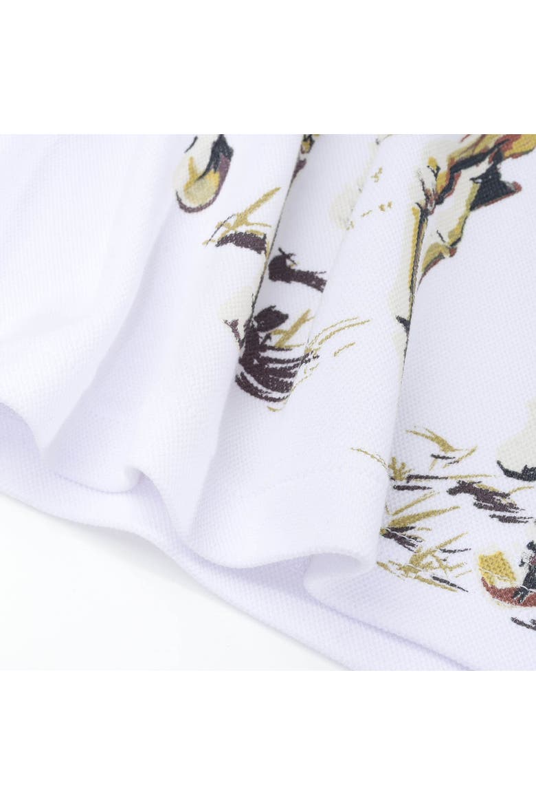 Skeletons Polo, Alternate, color, White