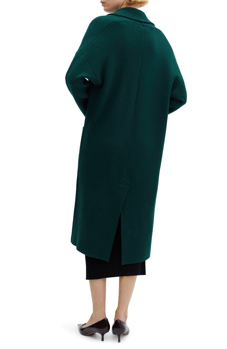 MANGO Open Front Sweater Coat, Alternate, color, 
