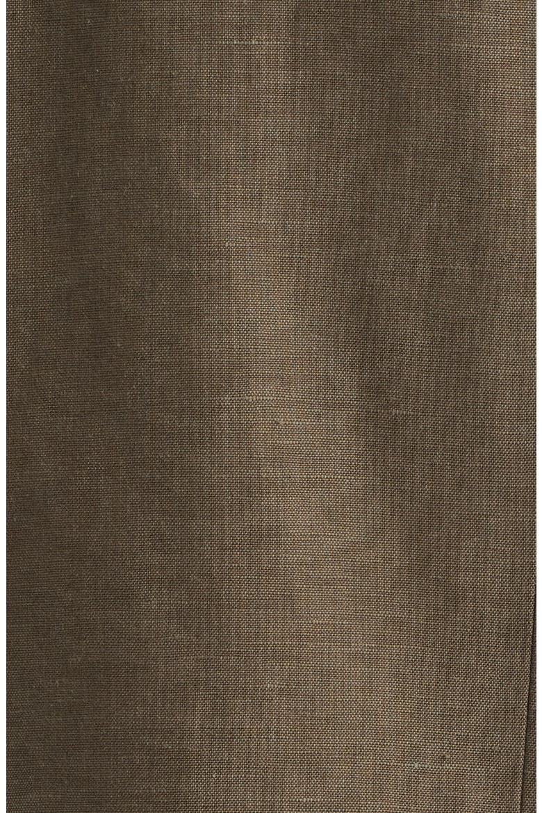 Slim Fit Solid Linen Blend Sport Coat, Alternate, color, BROWN ACORN