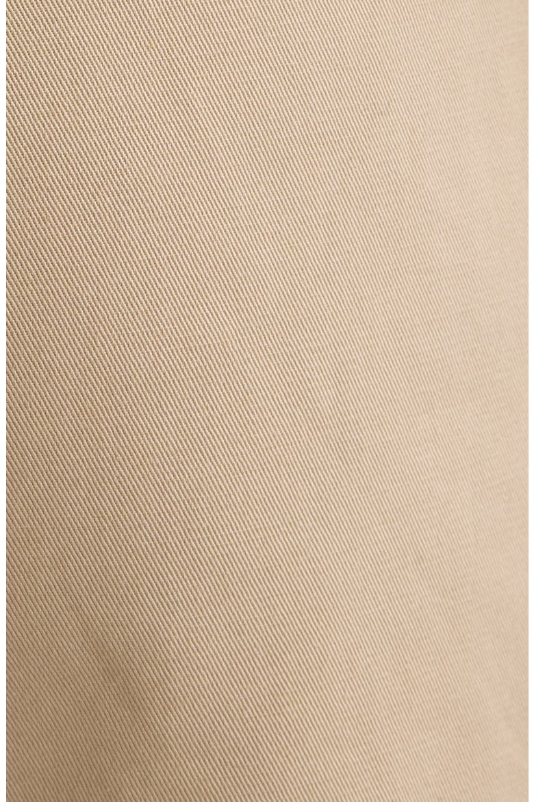 Page Belted Cotton Gabardine Pants, Alternate, color, PALE BEIGE