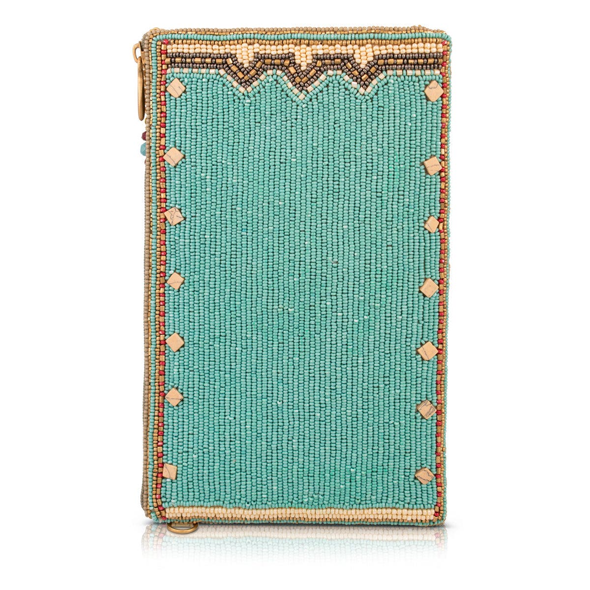 Turquoise Trail Crossbody Phone Bag, Alternate, color, Turquoise