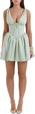 HOUSE OF CB Emmeliette Satin Minidress