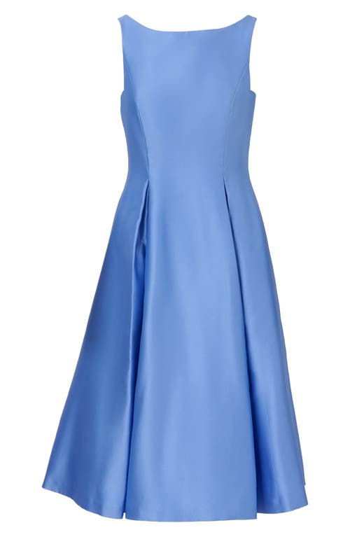 ADRIANNA PAPELL ADRIANNA PAPELL SLEEVELESS MIKADO FIT & FLARE MIDI DRESS 