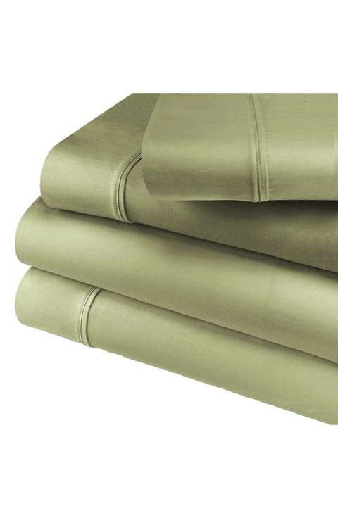 Solid 800 Thread Count Sateen Sheet Set