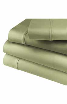 Superior Solid 800 Thread Count Sateen Sheet Set
