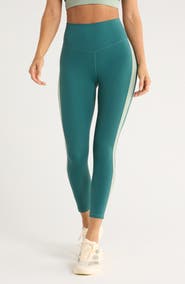 Zella Studio Luxe Colorblock High Waist 7/8 Leggings