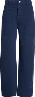 Frank & Eileen Bray Barrel Leg Cotton Twill Pants