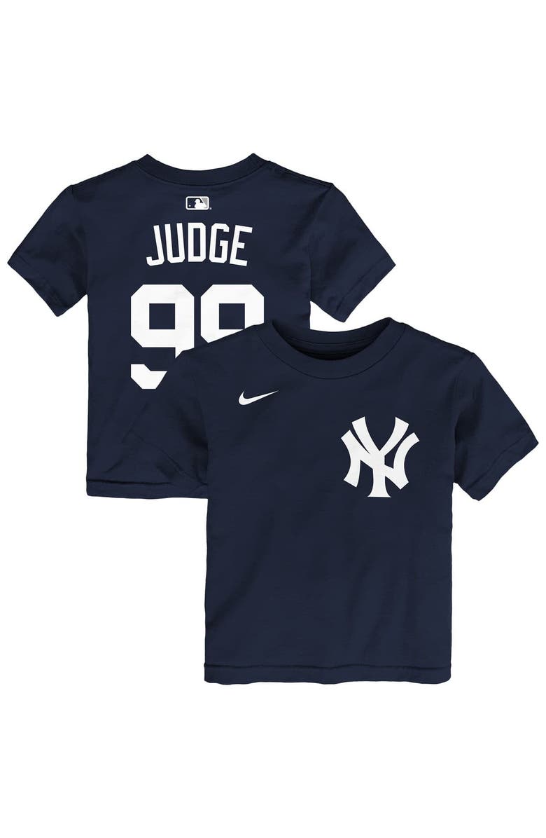 Nike Toddler Aaron Judge Navy New York Yankees Name & Number T-Shirt, Main, color, Navy