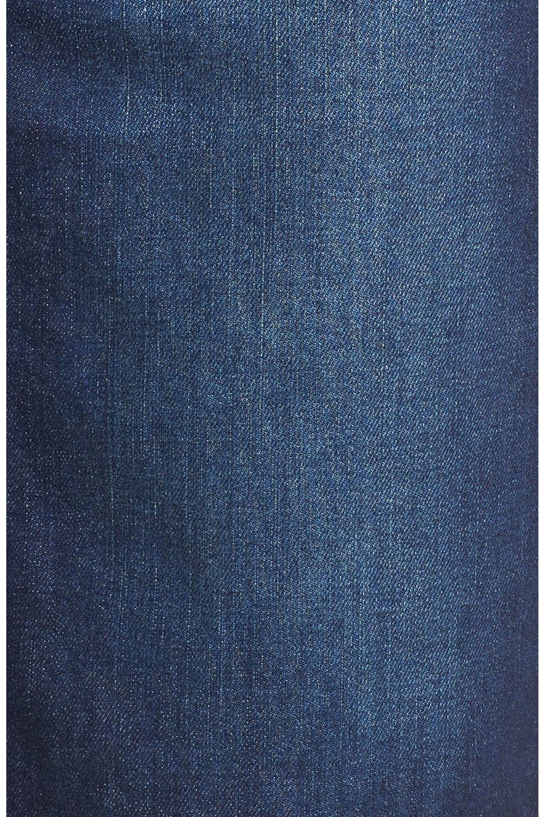 'Penny' Denim Pencil Skirt, Alternate, color, DEL RAY