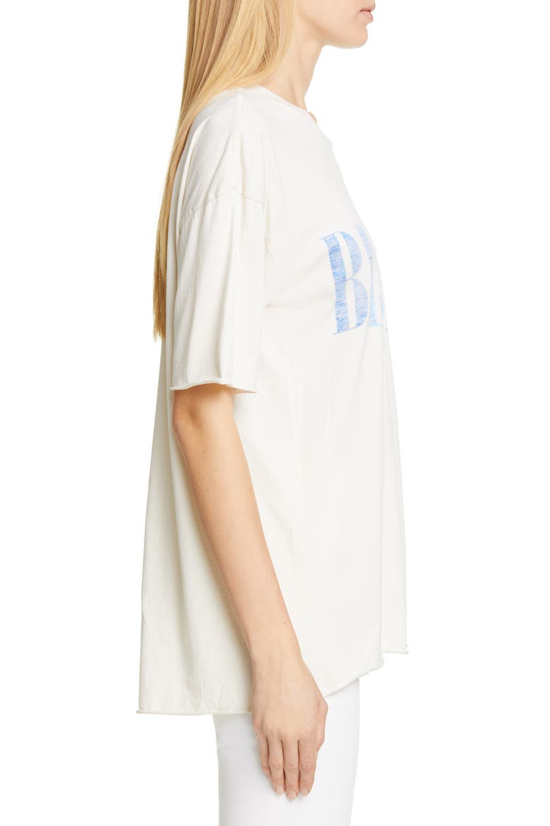 Blessed Distressed Tee, Alternate, color, WHITE