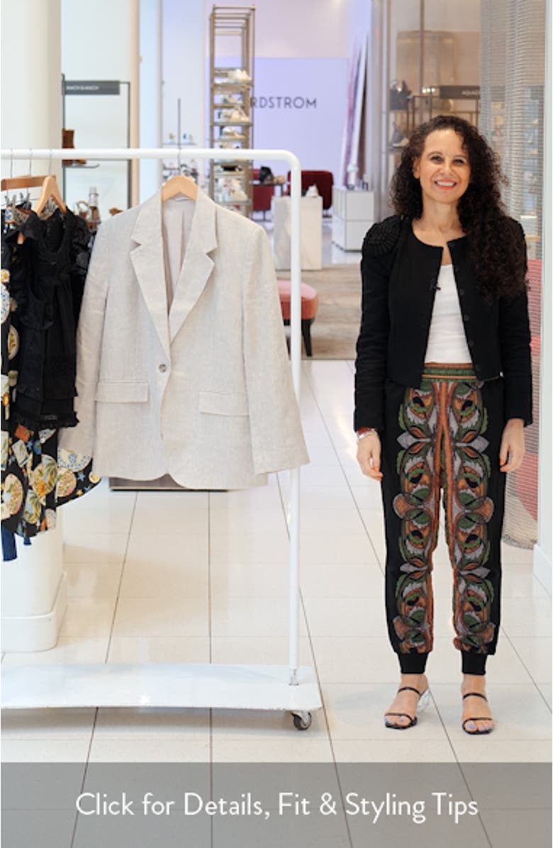 Linen Blazer, sales video thumbnail