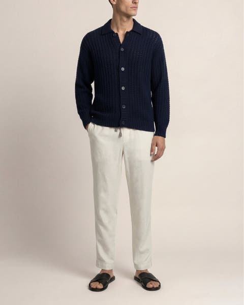 Thomas Relaxed Fit Long Sleeve Knitted Shirt