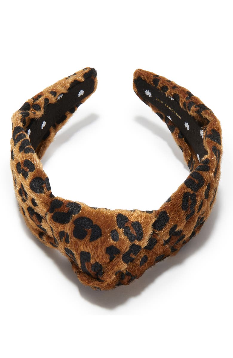 Lele Sadoughi Knotted Faux Calf Hair Headband, Alternate, color,