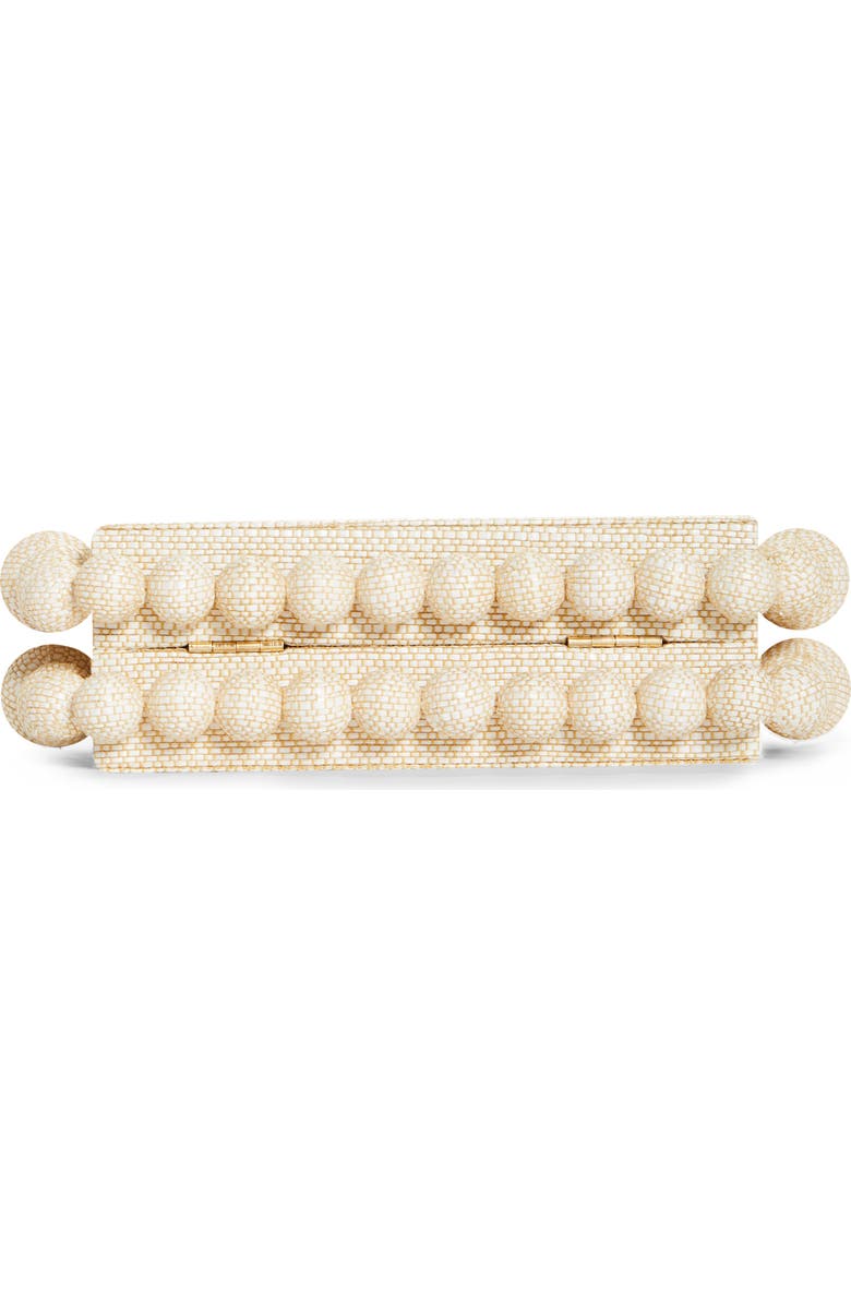 Cult Gaia Eos Beaded Box Clutch, Alternate, color,