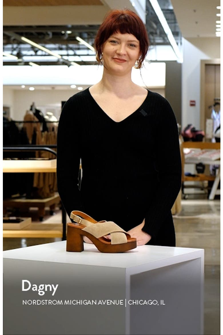 Wendy Slingback Platform Sandal video