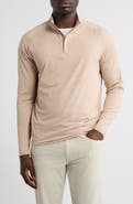 Peter Millar Crown Crafted Stealth Stripe Performance Quarter Zip Pullover