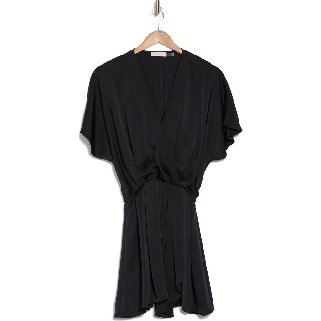 Ramy Brook Lillie Flutter Sleeve Dress In Black