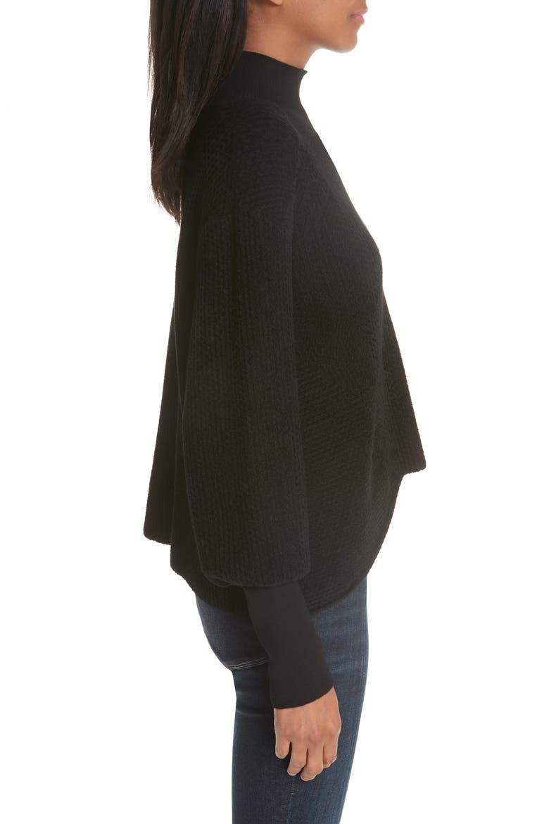 Chenille Sweater, Alternate, color, NOIR