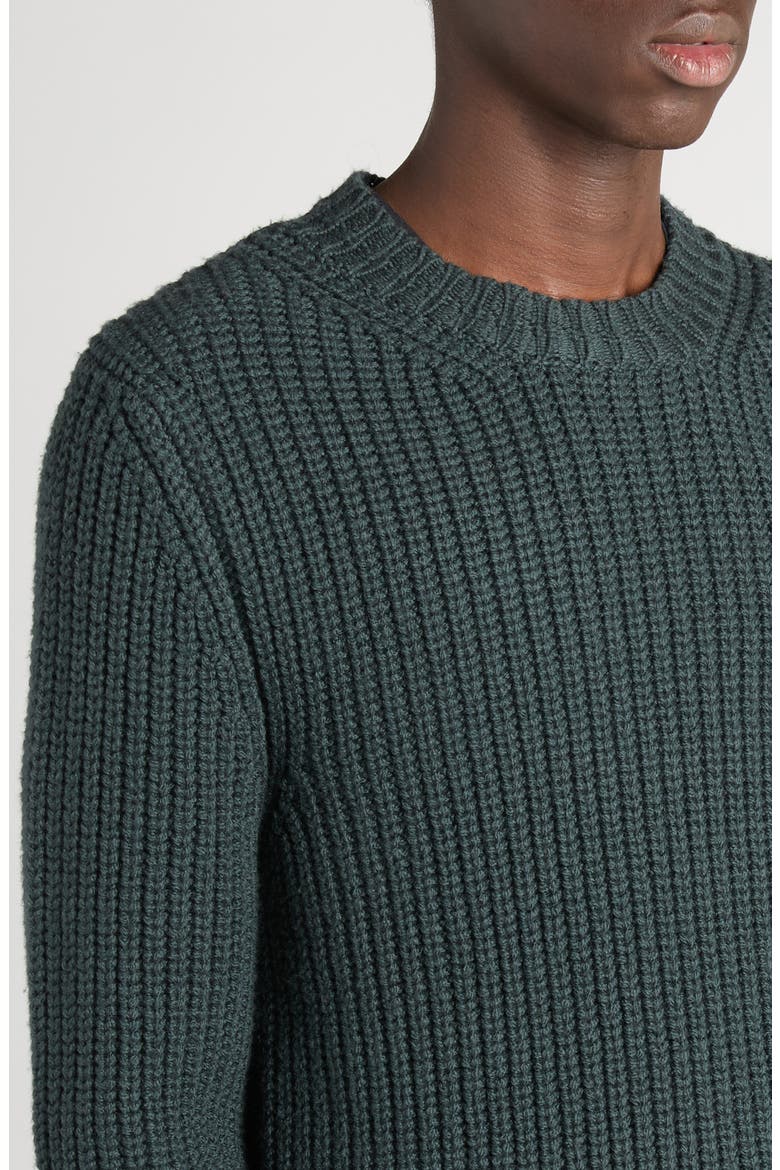 Half Stitch Wool & Cashmere Sweater, Alternate, color, LB760 DEEP ASH