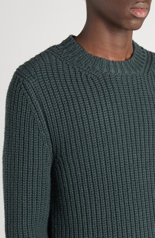 Tom Ford Men's Cashmere And Wool Half-stitch Crewneck Sweater In Gray