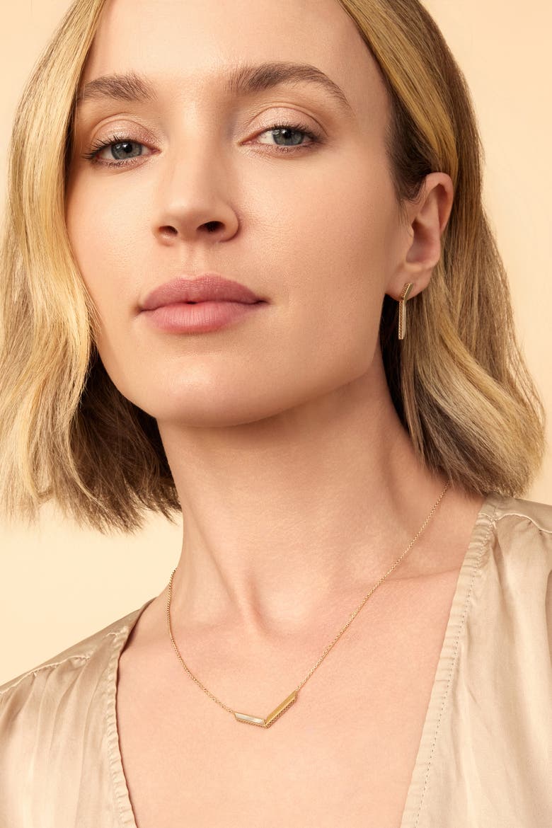 14K Gold Aurora Pendant Necklace, Alternate, color, Yellow Gold