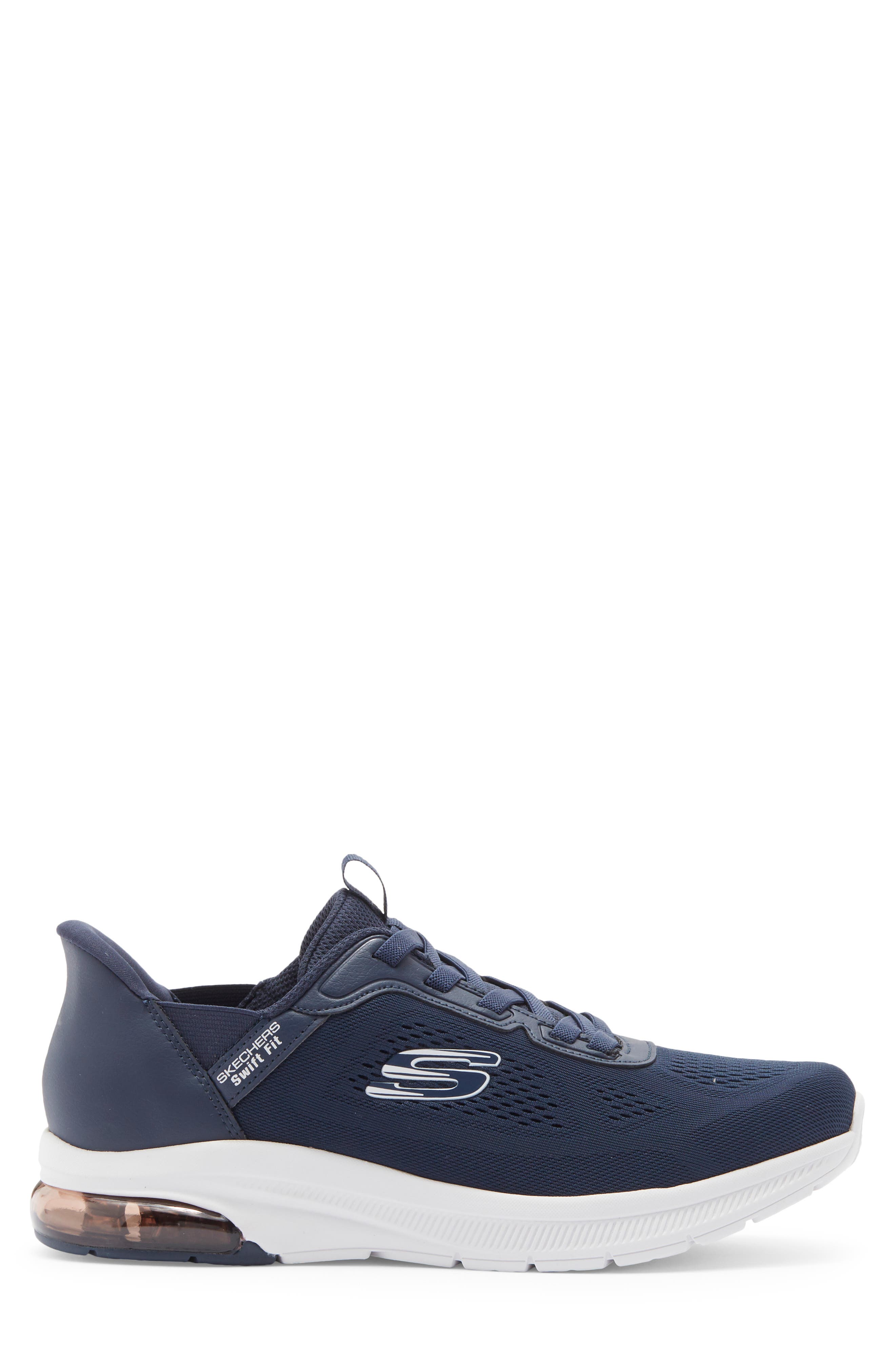 SKECHERS Swift-Fit Wave-Flex Air-Friend Sneaker, Alternate, color, Navy