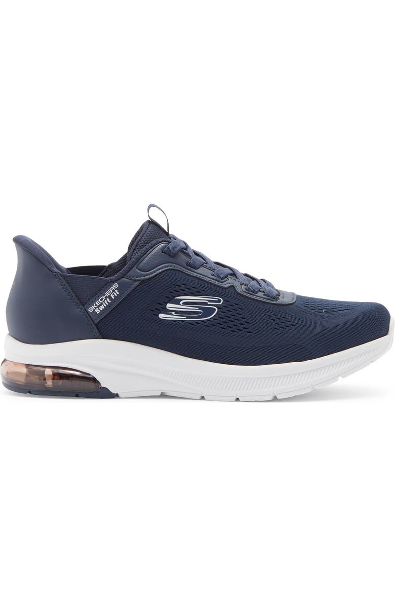SKECHERS Swift-Fit Wave-Flex Air-Friend Sneaker, Alternate, color, Navy
