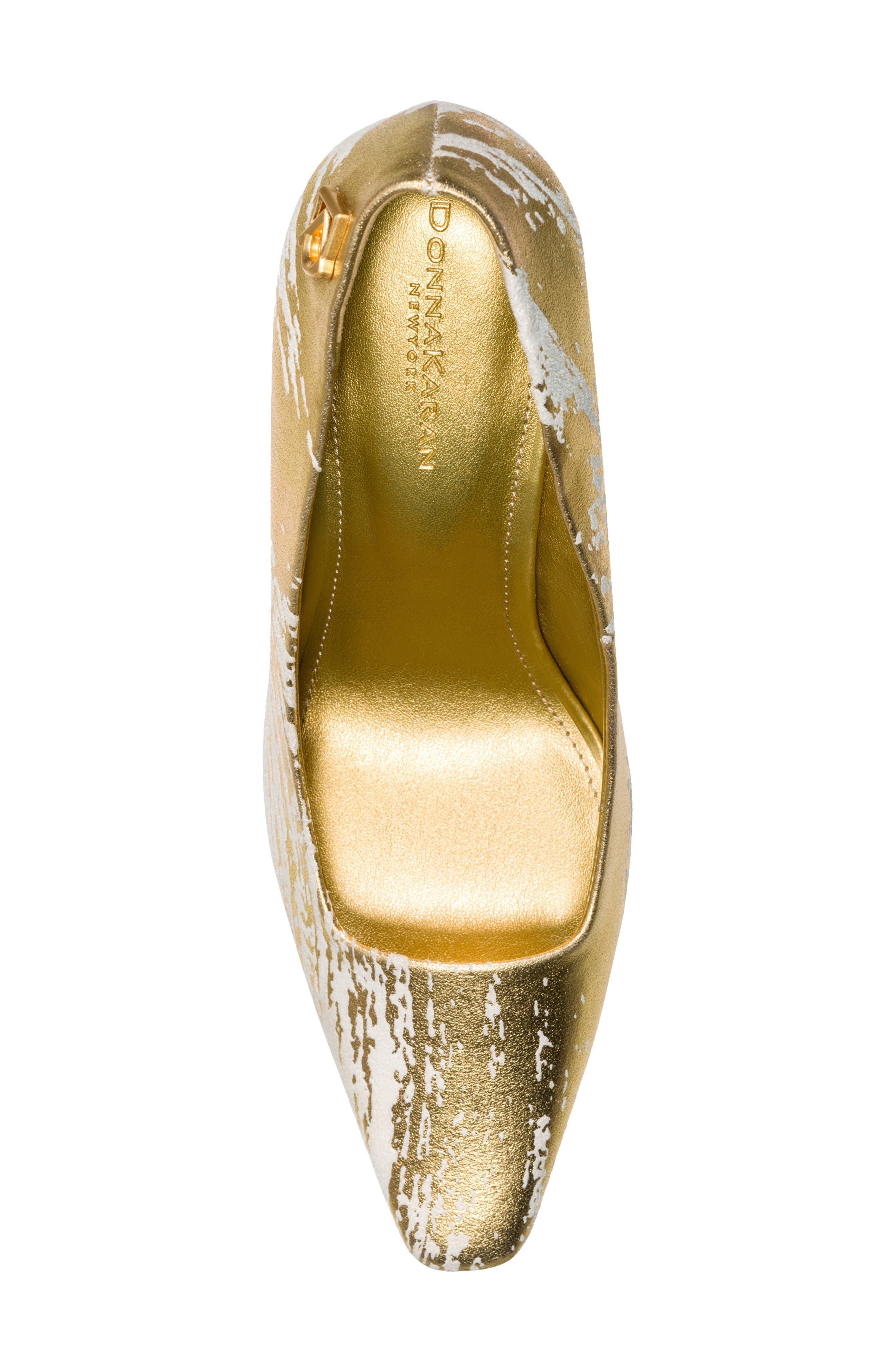 Savita Pump, Alternate, color, IVORY/ GOLD