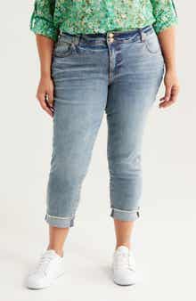 KUT from the Kloth Amy Crop Straight Leg Jeans