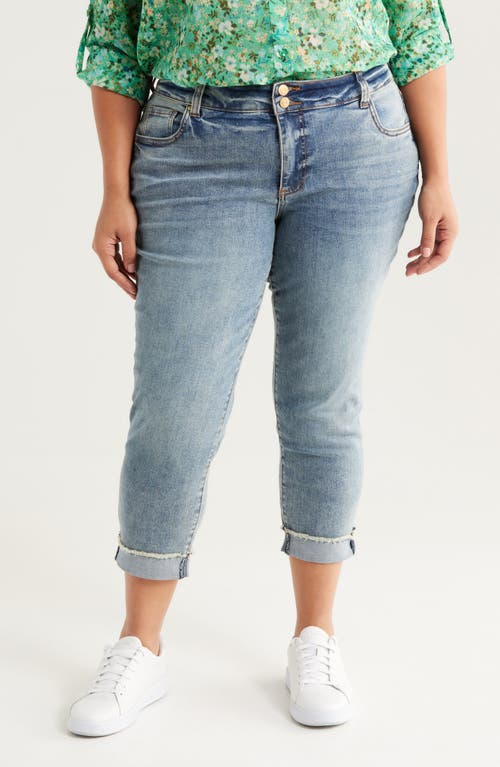 KUT from the Kloth Amy Crop Straight Leg Jeans in Determination  product